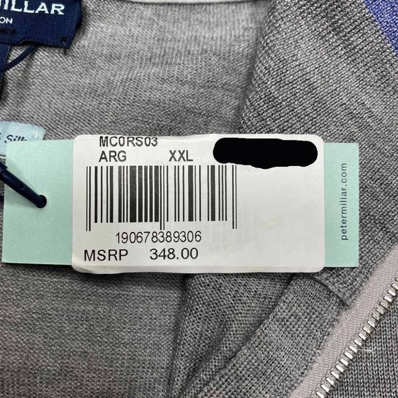 Peter Millar Golf Zip Sweater - Picture 6 of 6